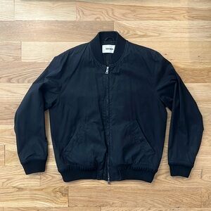 Buck Mason Black Bomber Jacket